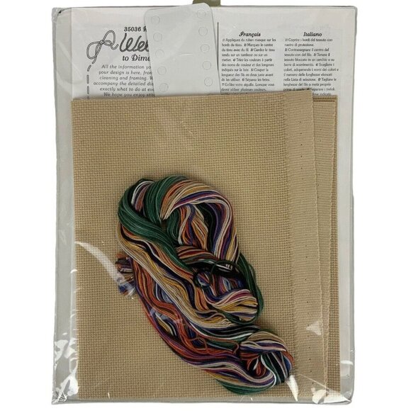 Dimensions Regal Rooster Cross Stitch Kit 35036 Jim Himsworth Made in USA 2000 - Picture 3 of 3